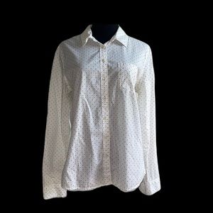 Polka dot cotton shirt